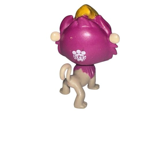 Littlest Pet Shop LPS Beardly Baboon Monkey with Blue Dot Eyes #324 - Picture 3 of 4